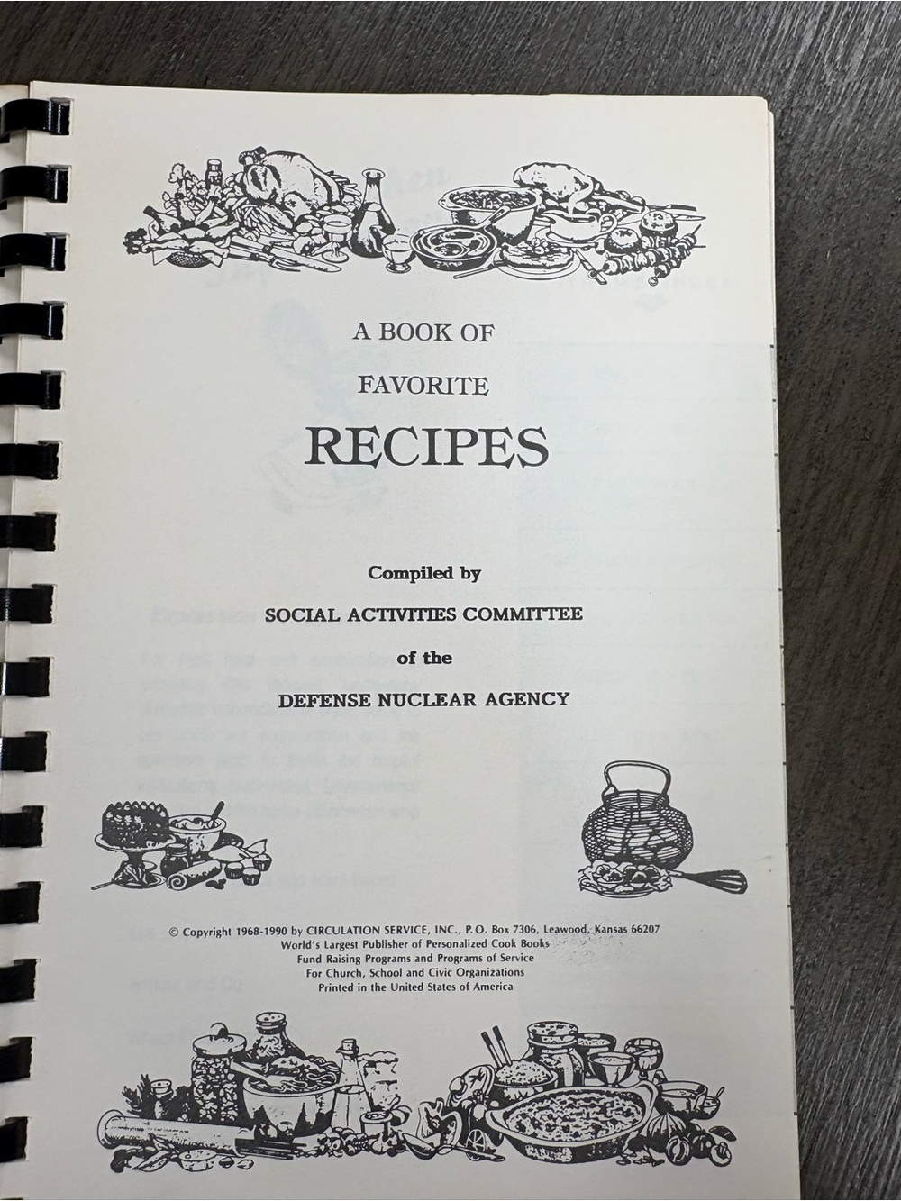 Vintage Church and Military Community Spiral Cookbook Bundle Lot of 3 books - Picture 6 of 12